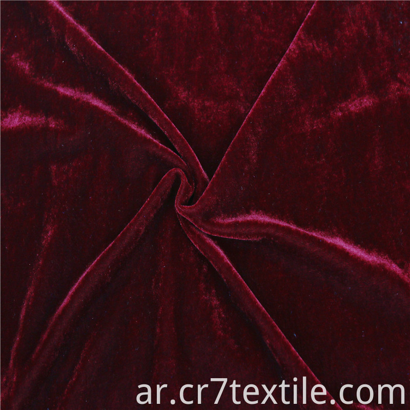 Custom Dyed Sleepwear Velvet Fabric